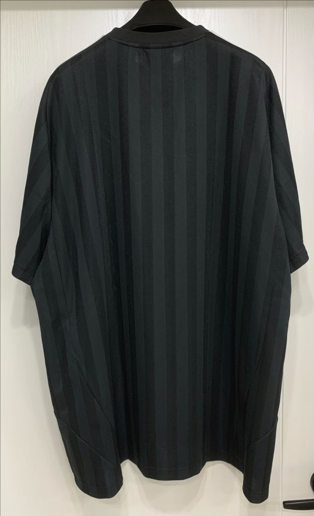 [4]발렌시아가 아디다스 풋볼 져지 블랙 반팔티셔츠 싸커 사커--1