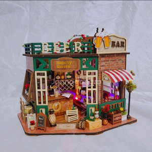 [47번] DIY 미니어처하우스 완성품 (LED)