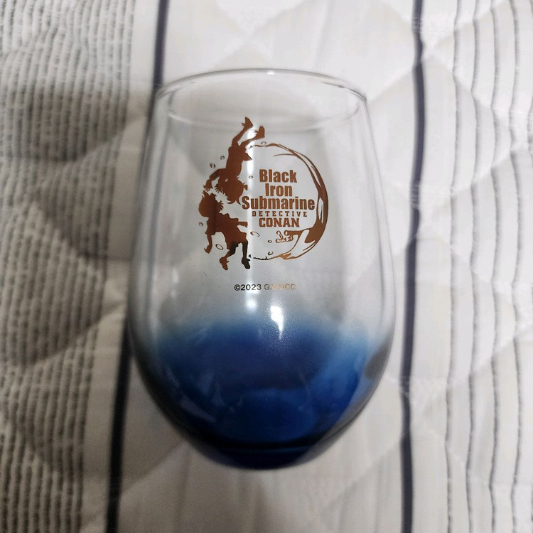 명탐정 코난 흑철의 어영 블루레이 일본 애니메이트 조기구매 특전 글래스 (미사용) 이미지