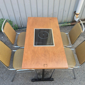 아미쿡 인덕션 테이블 4인용