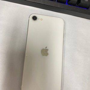 .아이폰SE2 화이트 SSS급 128GB 배터리100% 세컨폰 서브폰 업무폰 추천 052314 이미지