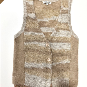 써스데이아일랜드 니트 조끼 베스트