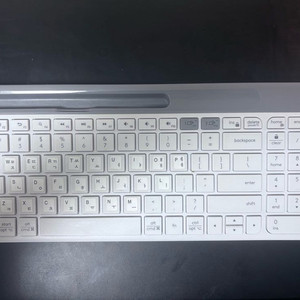 로지텍 K580 무선 블루투스 키보드(화이트)