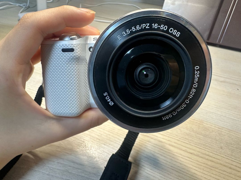 소니 nex-5t 미러리스 카메라 + 16-50mm 렌즈 세트 이미지
