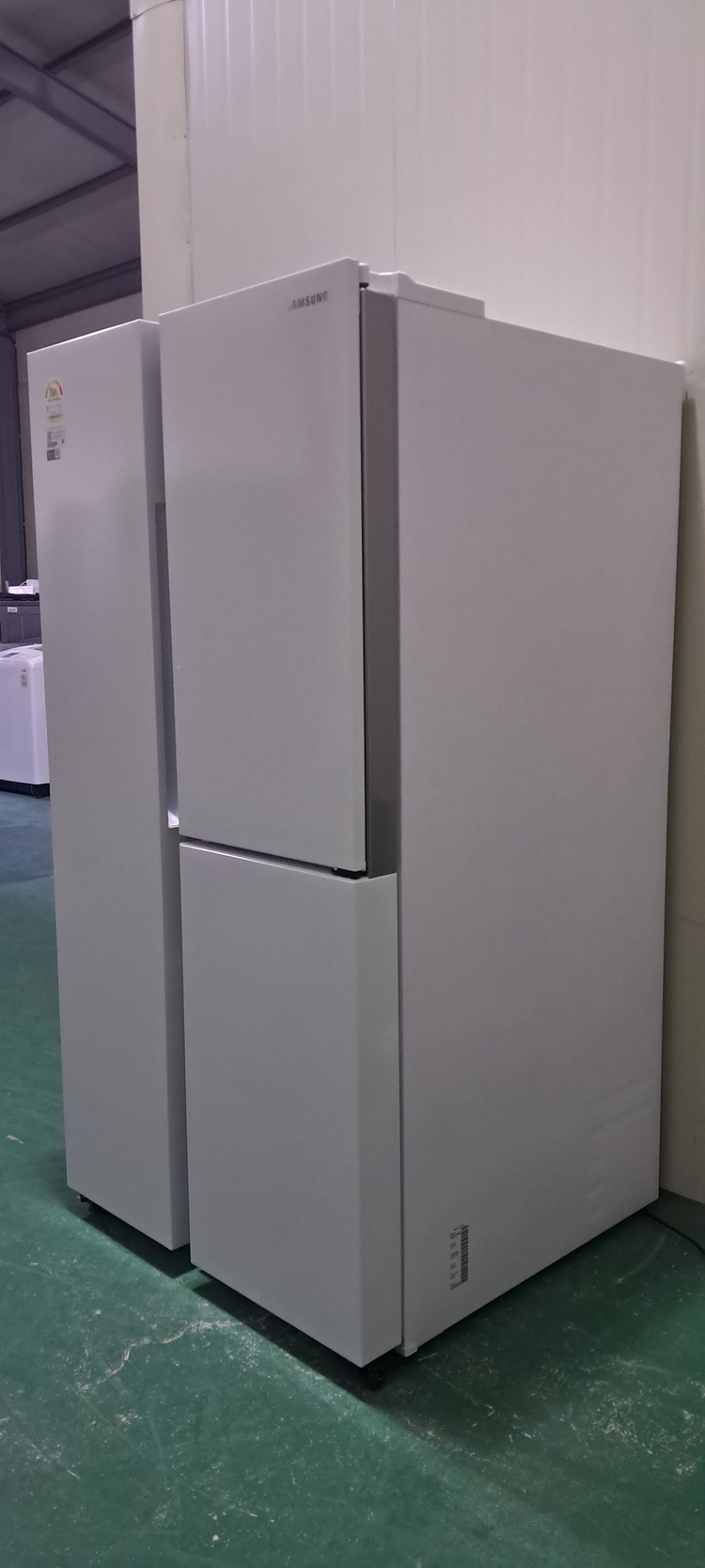 1606 삼성 846L 2도어양문형냉장고(화이트)--2