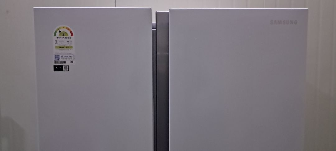 1606 삼성 846L 2도어양문형냉장고(화이트)--8
