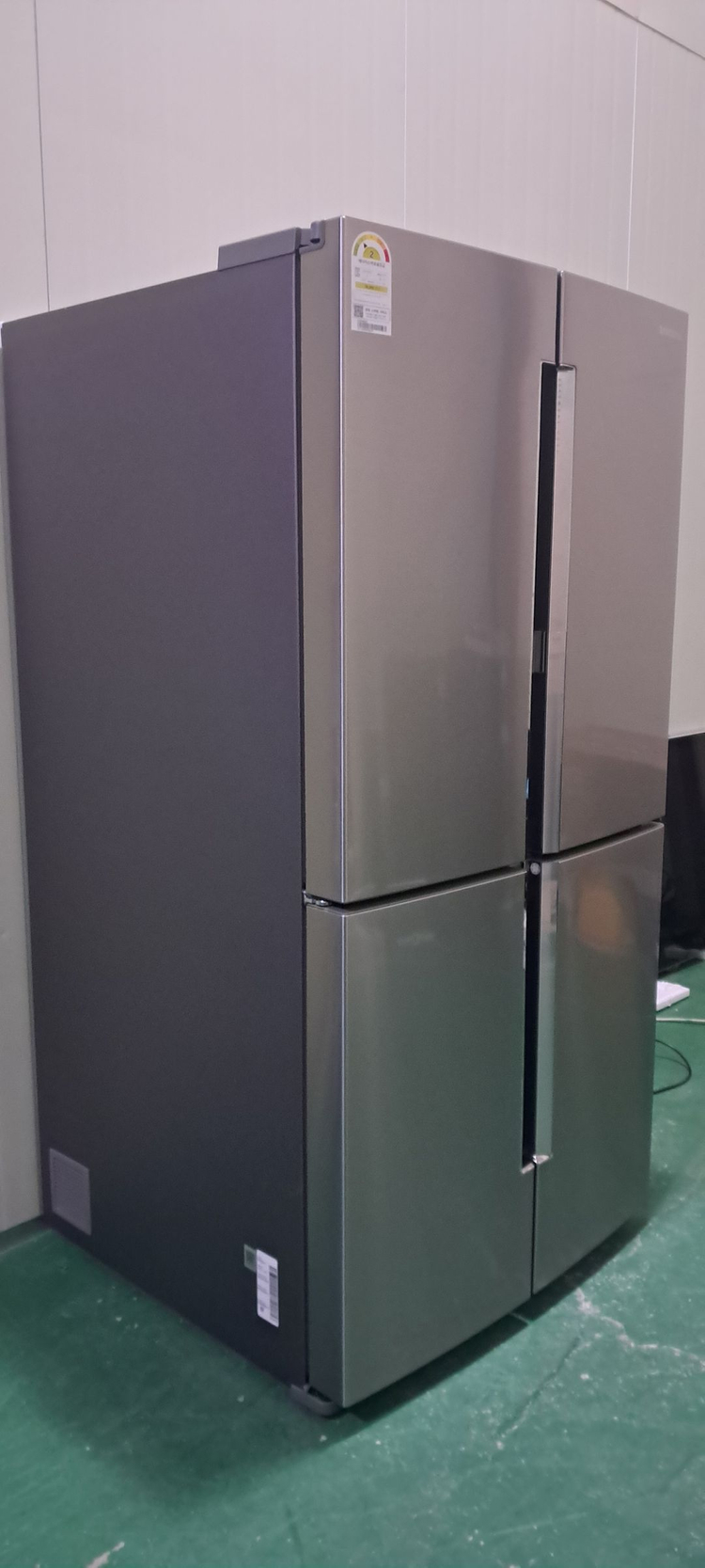 1612 삼성 838L 4도어양문형냉장고(메탈)--1