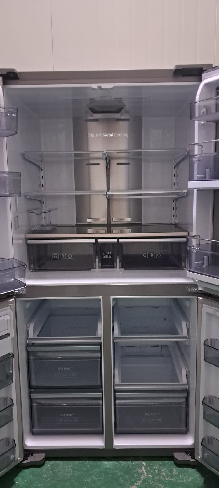 1612 삼성 838L 4도어양문형냉장고(메탈)--4