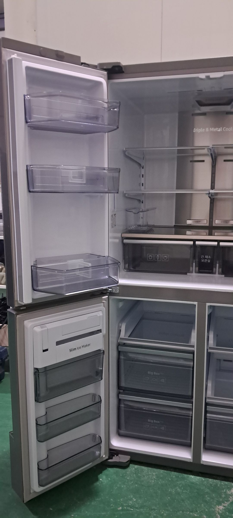 1612 삼성 838L 4도어양문형냉장고(메탈)--5
