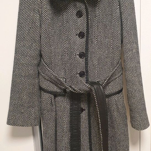 (66) 꼼빠니아 트위드 롱코트