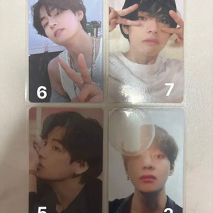 BTS 뷔 김태형 포카 판매 일괄 최저가 이미지