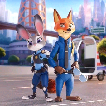 매직스톰 주토피아 액션피규어 닉 피규어 판매or교환--2