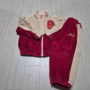 베베드피노 퍼피제인 벨벳 상하복 100