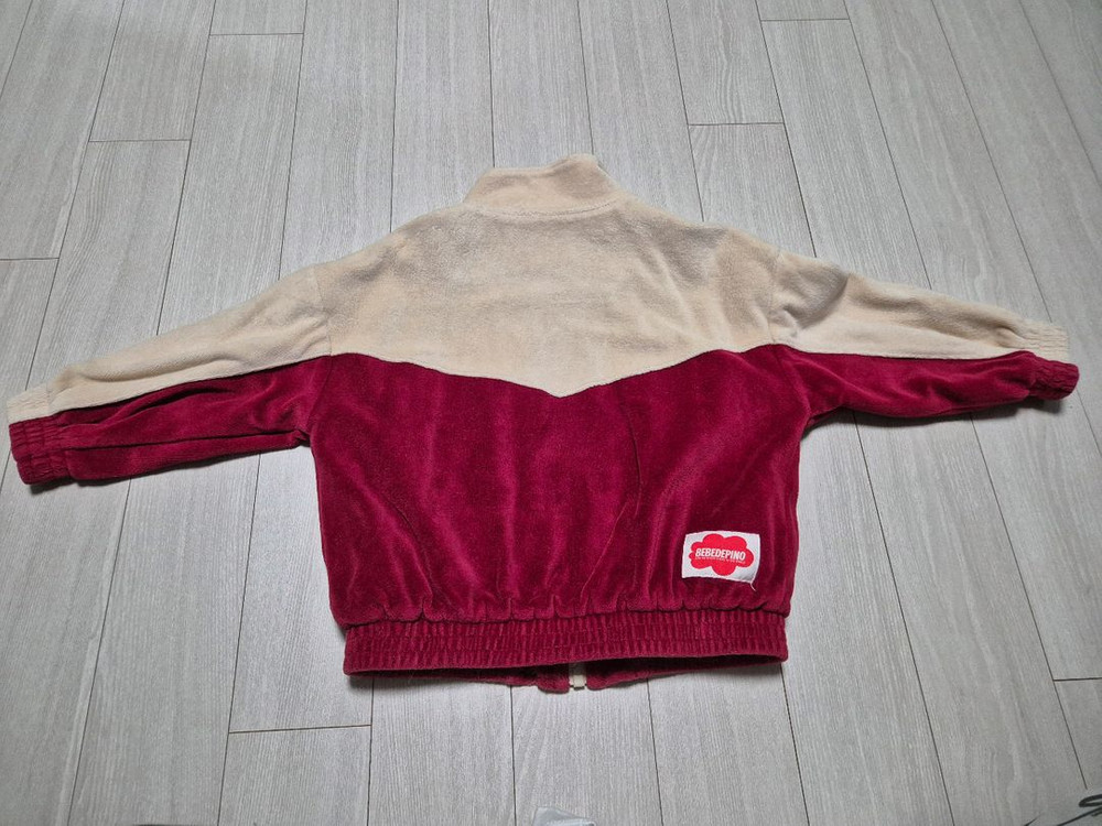 베베드피노 퍼피제인 벨벳 상하복 100--5