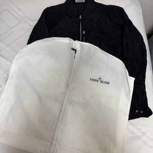 [XL]25SS 스톤아일랜드 크링클랩스 블랙 오버셔츠