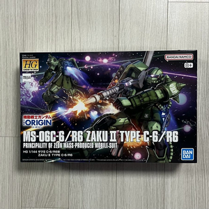 HG 자쿠2 타입 C-6 / R6 디오리진 건담 시리즈