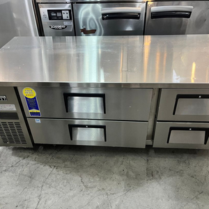 부성 낮은 서랍식냉장고 서랍형 간냉식 1500 업소용 간택기 화구