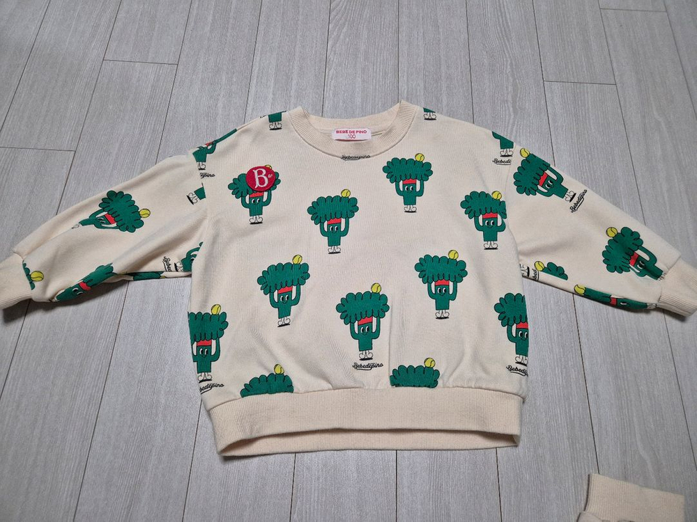 베베드피노 브로콜리 상의 100--4