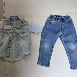 베이비갭 데님 셔츠 2Y 갭키즈 청바지 사이즈 7 일괄 팔아요^^