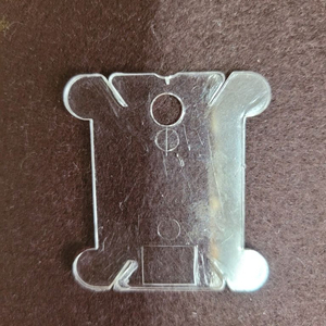 십자수실 아크릴 보빈 500개