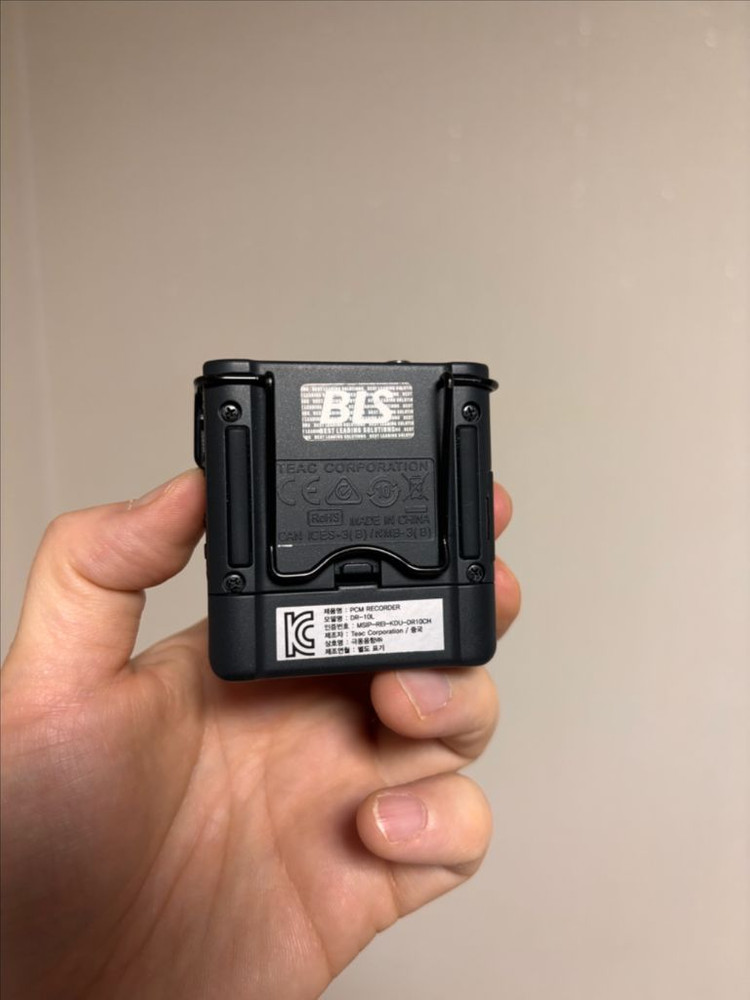 타스캠 Tascam DR 10L 휴대용 레코더--2