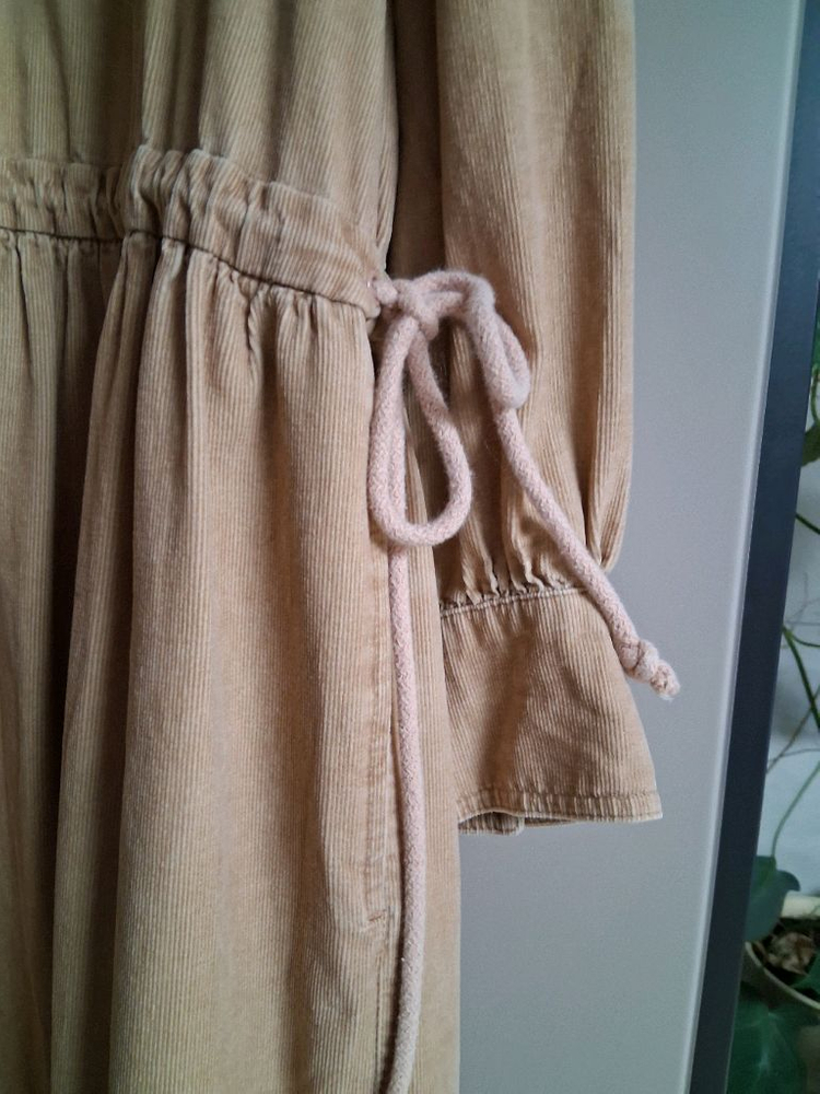 써스데이아일랜드 코듀로이 셔츠형 원피스--2