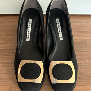 아바시메이드 스웨이드 플랫슈즈