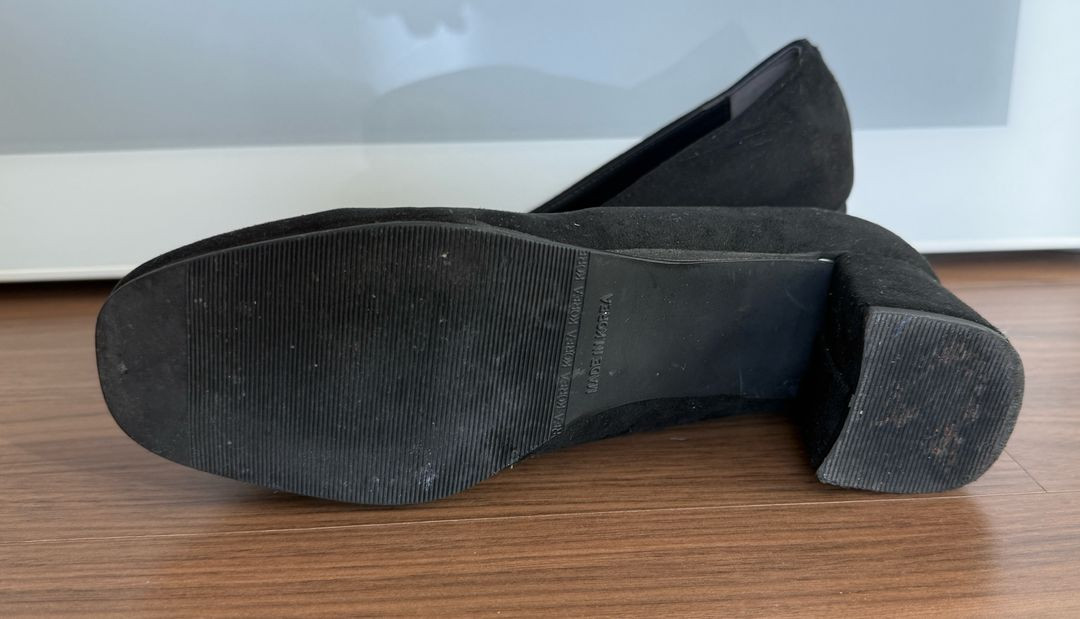 아바시메이드 스웨이드 플랫슈즈--2