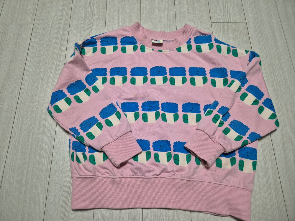 젤리멜로 봄 맨투맨 110--5