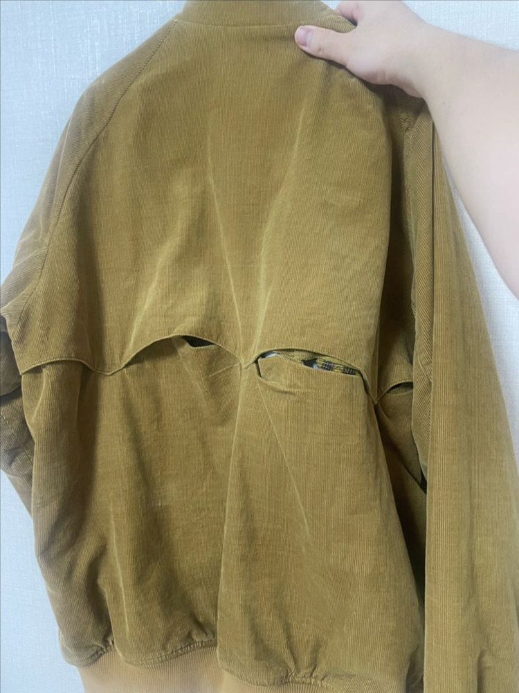 바라쿠타 G9 일본용 코듀로이 헤링턴 스윙자켓 M(L 100사이즈)머스타드 이미지