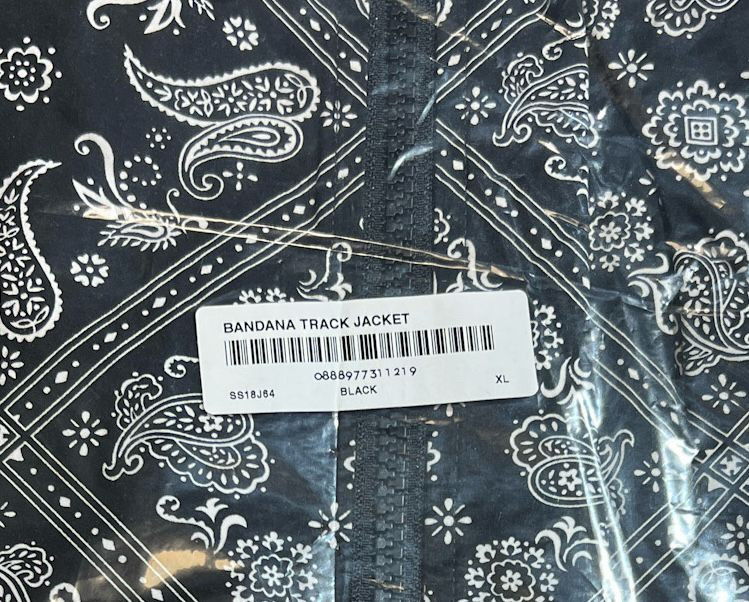 [XL] 슈프림 반다나 트랙자켓 Supreme Bandana Track Jacket--3
