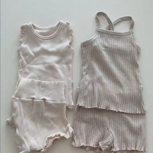 피카부 여름 상하복 2세트 일괄 (6개월)