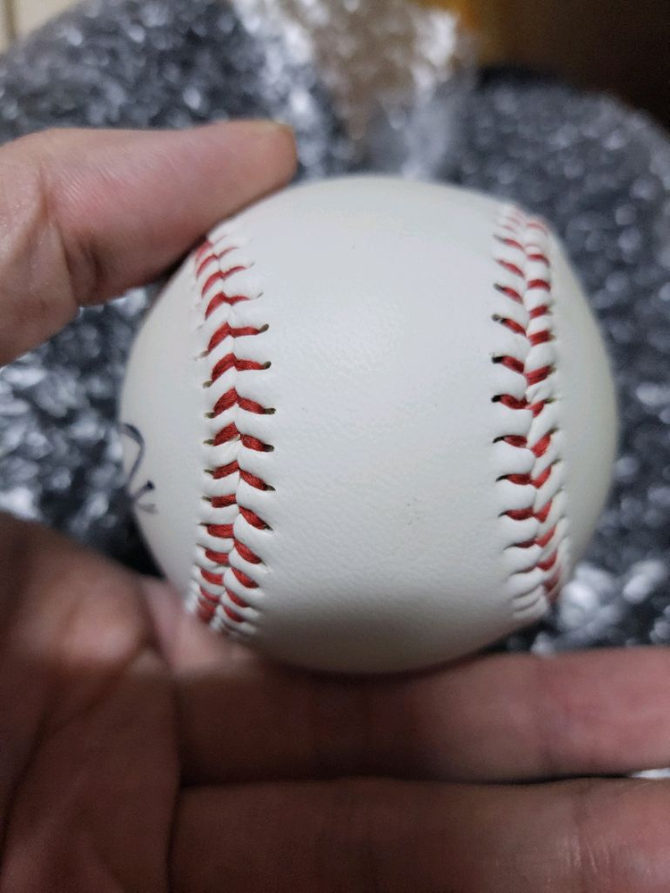 한화 김태균 친필 사인볼--3