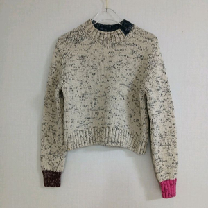 코스cos 세미크롭 모찌 니트