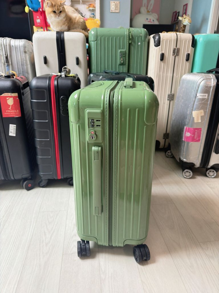 리모와 에센셜 캐빈 녹색 캐리어--2