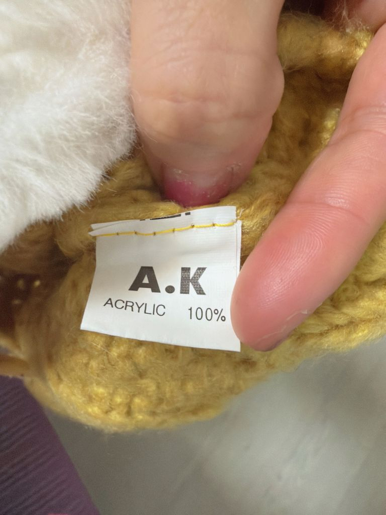 아기 니트 비니--3