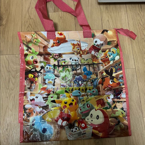 일본 포켓몬센터 타포린백 가방 M 2023년 제품