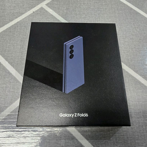 갤럭시Z 폴드6 박스 공박스 상태좋음 팝니다.