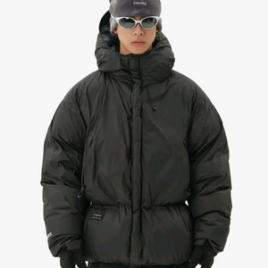 [M사이즈] VTX 아이더 헤비다운 Hae Goose Down. 대장급 구스다운 올블랙 보드복 덕다운 경량패딩