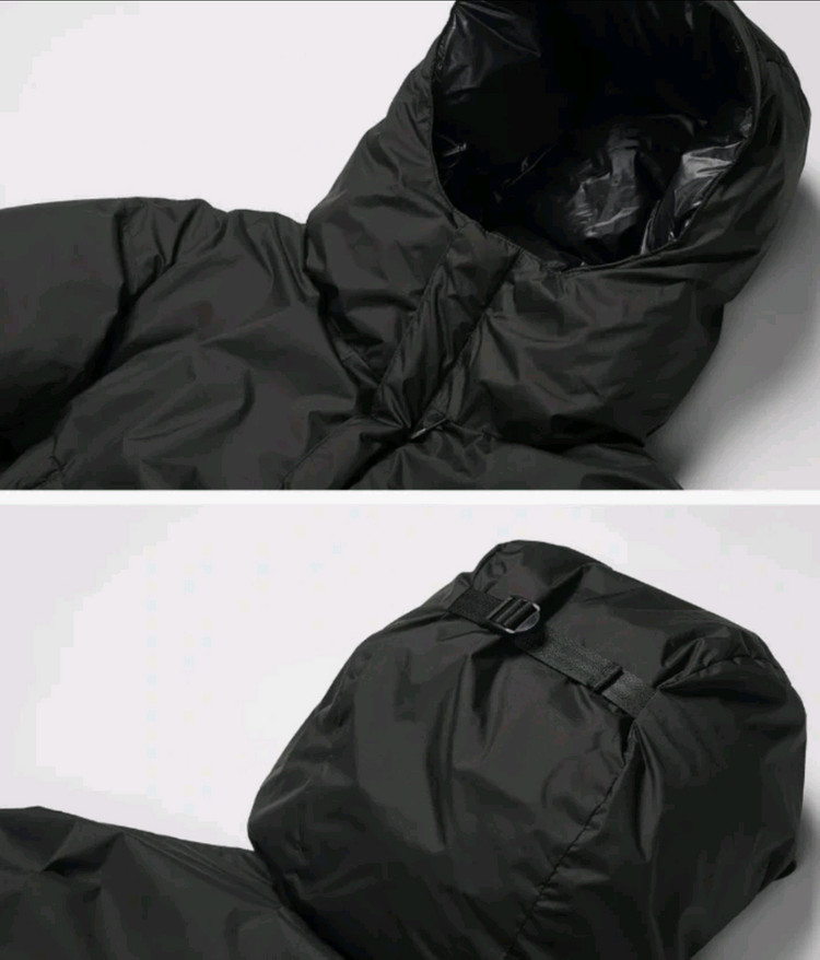 [M사이즈] VTX 아이더 헤비다운 Hae Goose Down. 대장급 구스다운 올블랙 보드복 덕다운 경량패딩--3