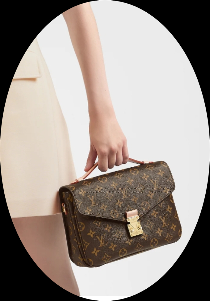 루이비통 모노그램 포쉐트 메티스 토트 숄더백 정품--1