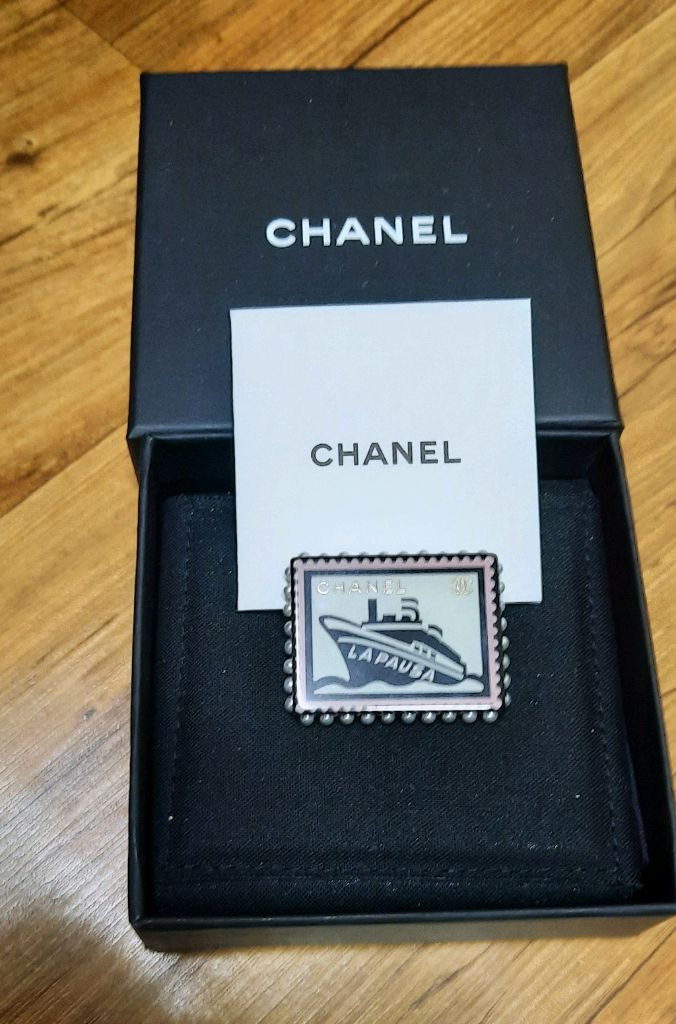 CHANEL LAPAUSA BROOCHES 정품--1