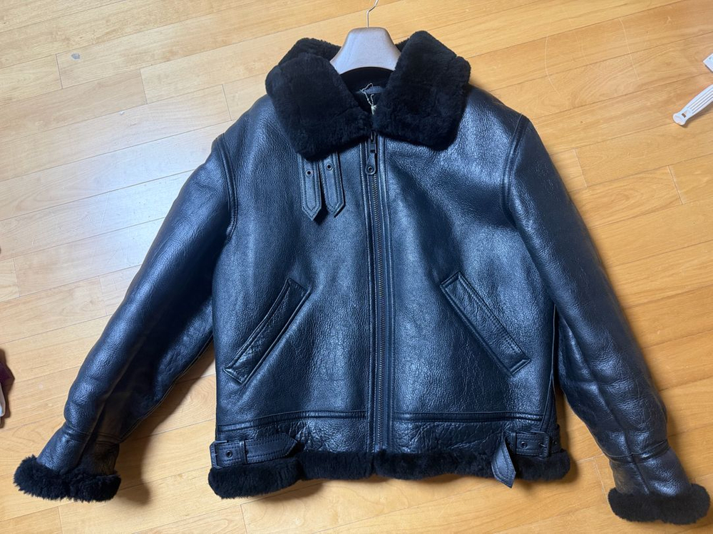 콕핏usa 양가죽 b-3 무스탕--1