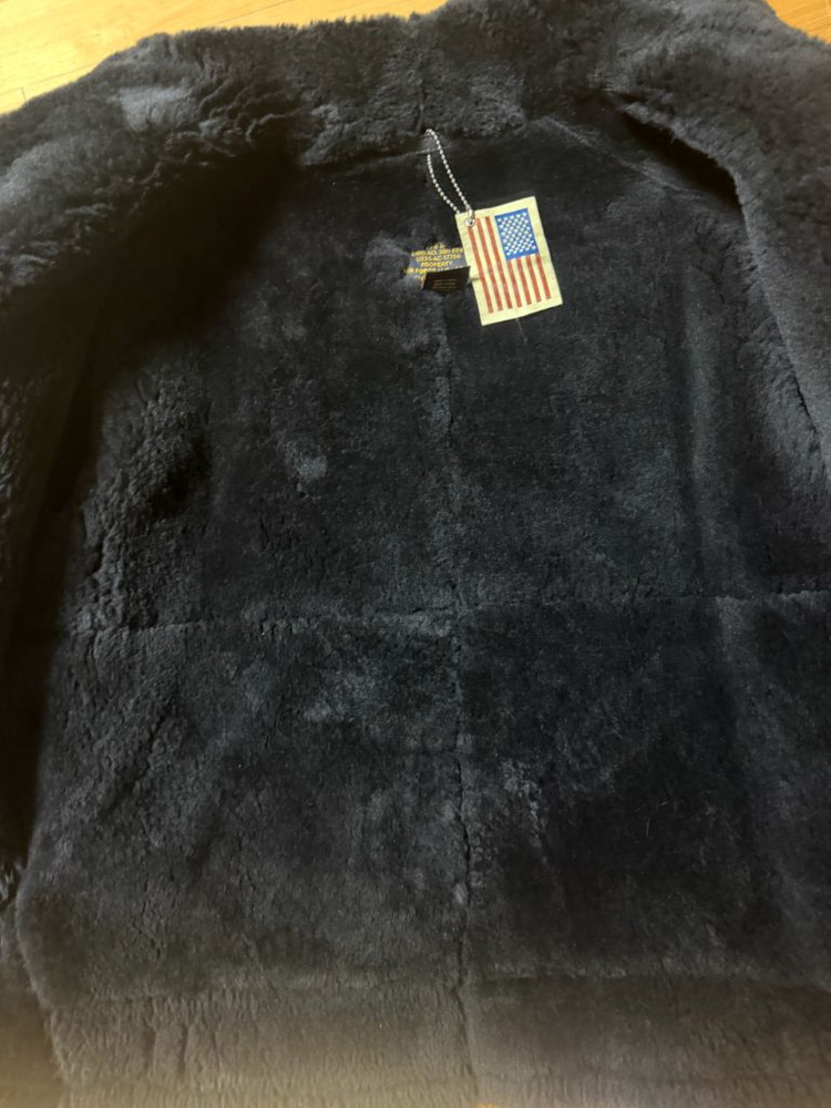 콕핏usa 양가죽 b-3 무스탕--3