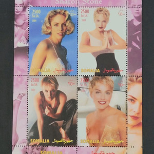 2004년 미국 할리우드 영화배우 샤론스톤기념 우표 Sharon Stone 이미지