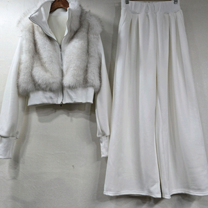 새상품) 퍼 집업 트레이닝복 세트