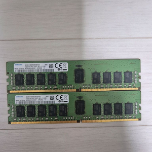삼성 PC4-2400T 16G 1Rx4 2개 [서버용 ECC/REG]