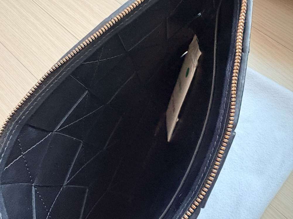 보테가베네타 카세트 클러치백 상태 좋음--6