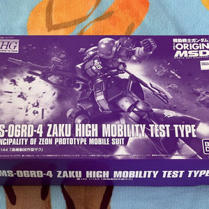 HG 디오리진 고기동형 자쿠 테스트 타입