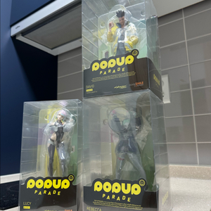 사이버펑크 엣지러너 피규어 일괄 (팝업퍼레이드)